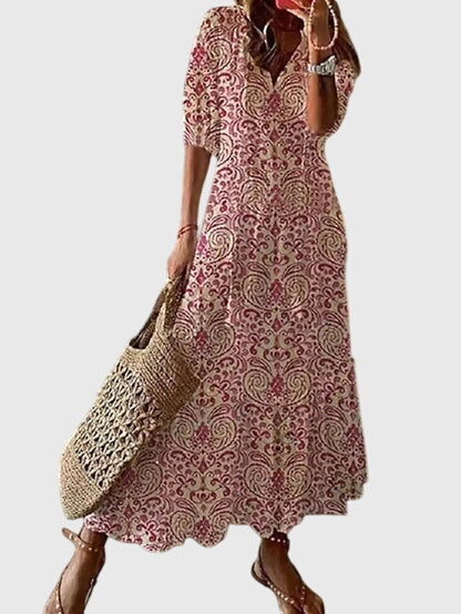 Amalia™ | Robe d'été Boho Vintage