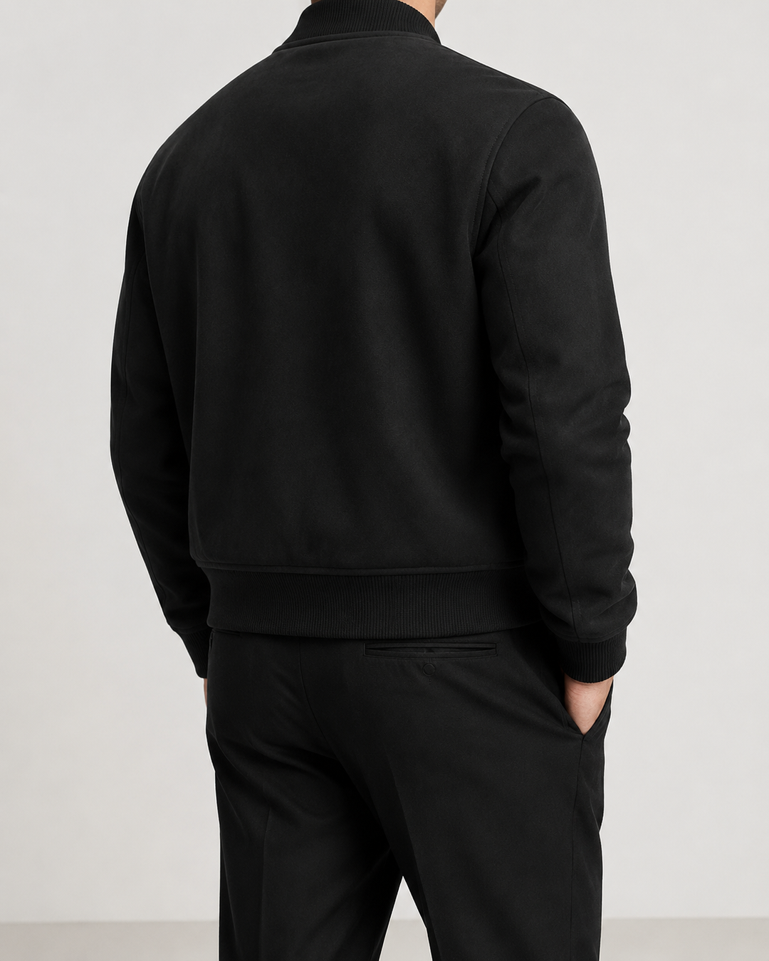 Veste Homme Col Chemise Fermeture Zippée Coupe Droite – Jonas