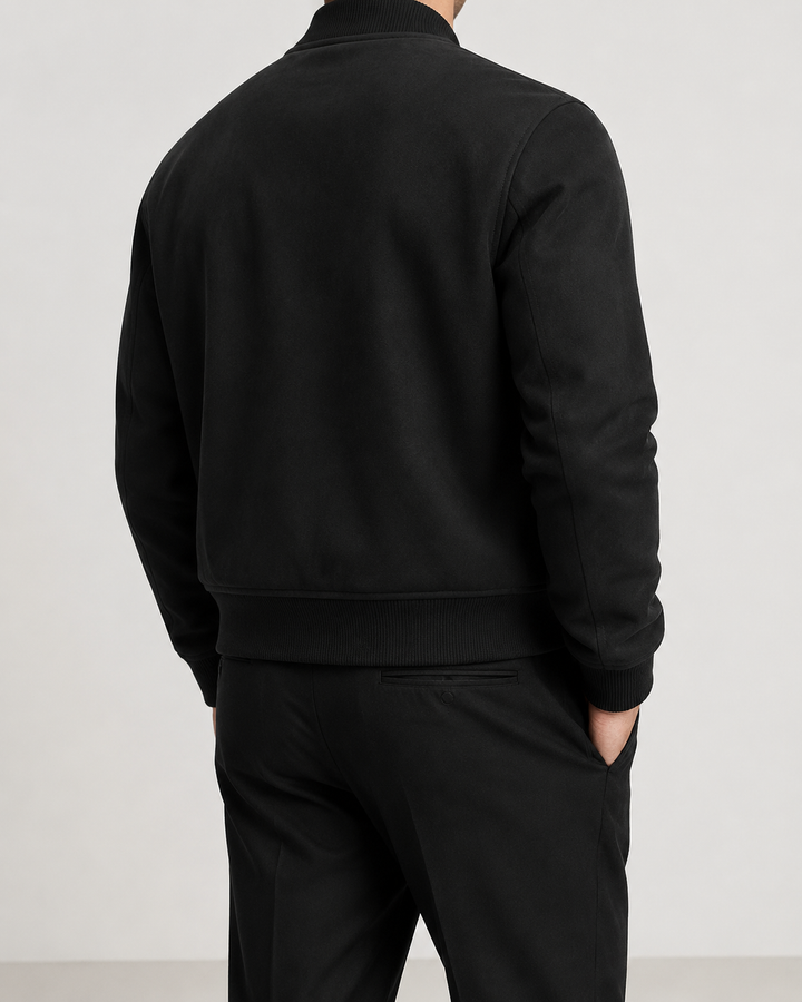 Veste Homme Col Chemise Fermeture Zippée Coupe Droite – Jonas