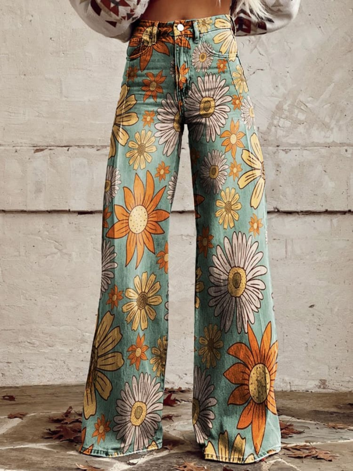 Daisy | Festival Bloom Pantalon Large