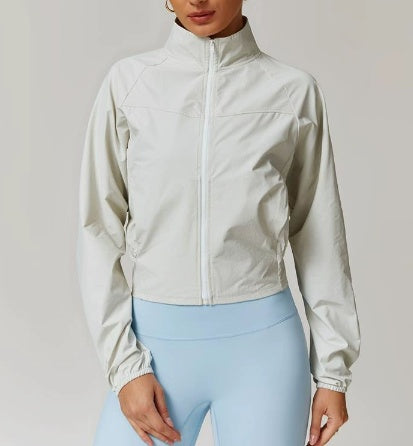 Coupe-Vent Femme Léger Capuche Fermeture Zippée – Angeline