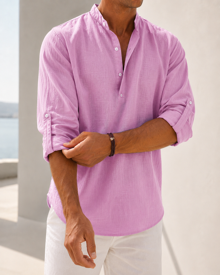 Chemise pour homme décontractée | Été, bureau et quotidien