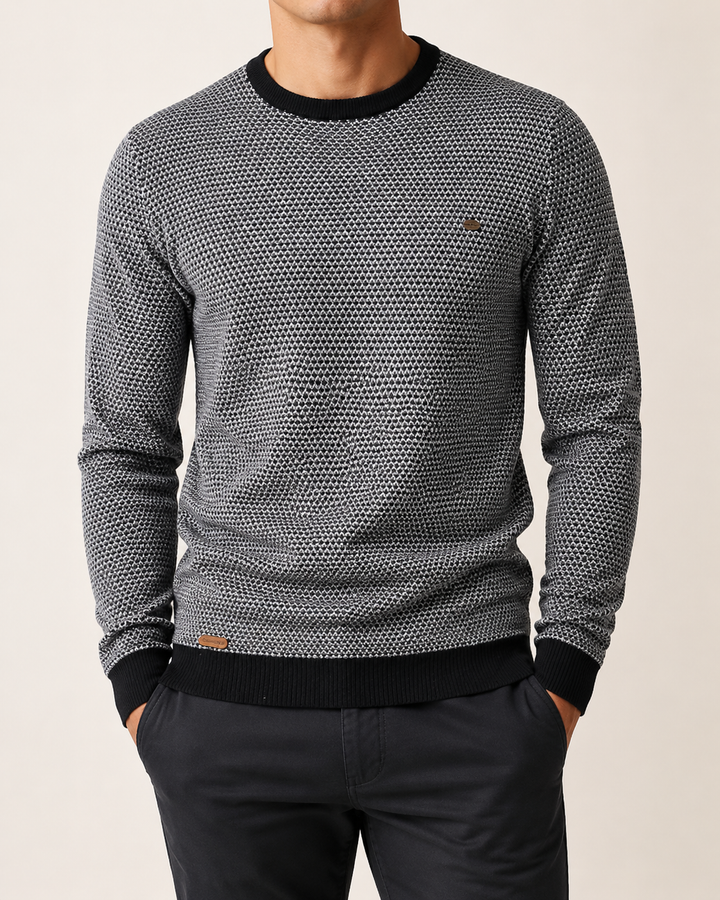 Pull Homme Col Rond Manches Longues Coupe Droite – Jules