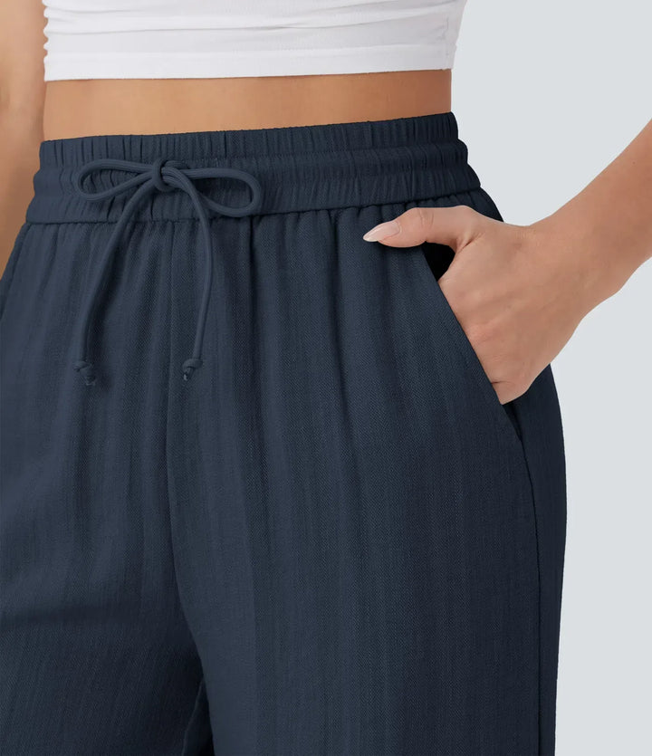 Lisa | Pantalon en Lin Confortable et Aéré avec Jambes Élégantes | 1+1 Gratuit