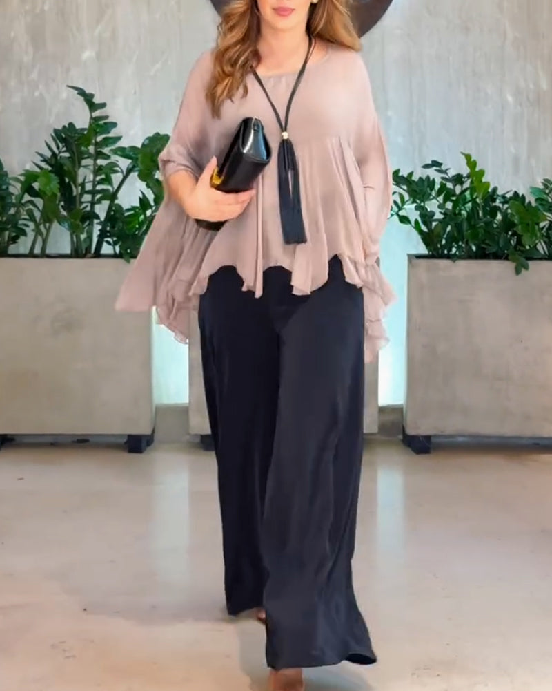 Élégante Blouse Unie