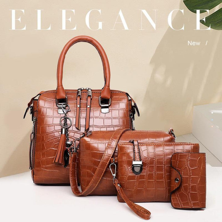 Olivia™ Élégance Classique | Ensemble de 4 Sacs Modernes