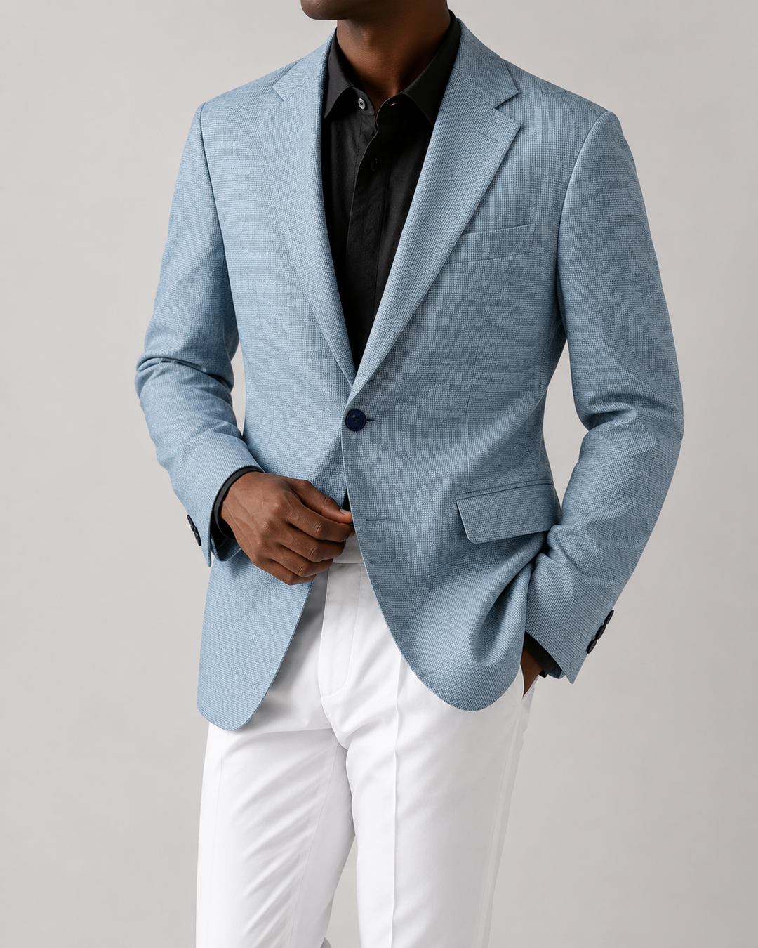 Blazer Homme Coupe Structurée Élégant – Vincent