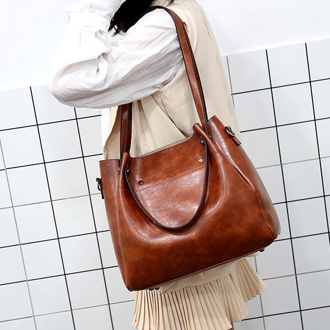 Riley™ - Ensemble de Valises Vintage Douces en 4 Pièces