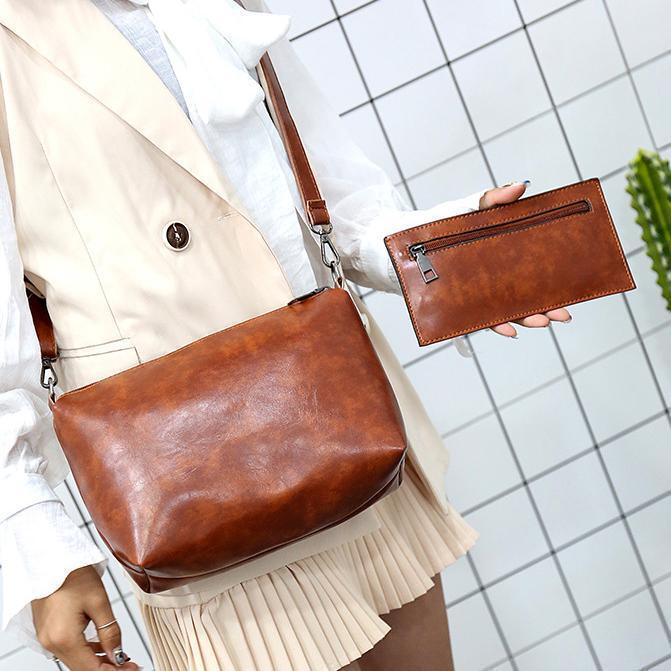 Riley™ - Ensemble de Valises Vintage Douces en 4 Pièces