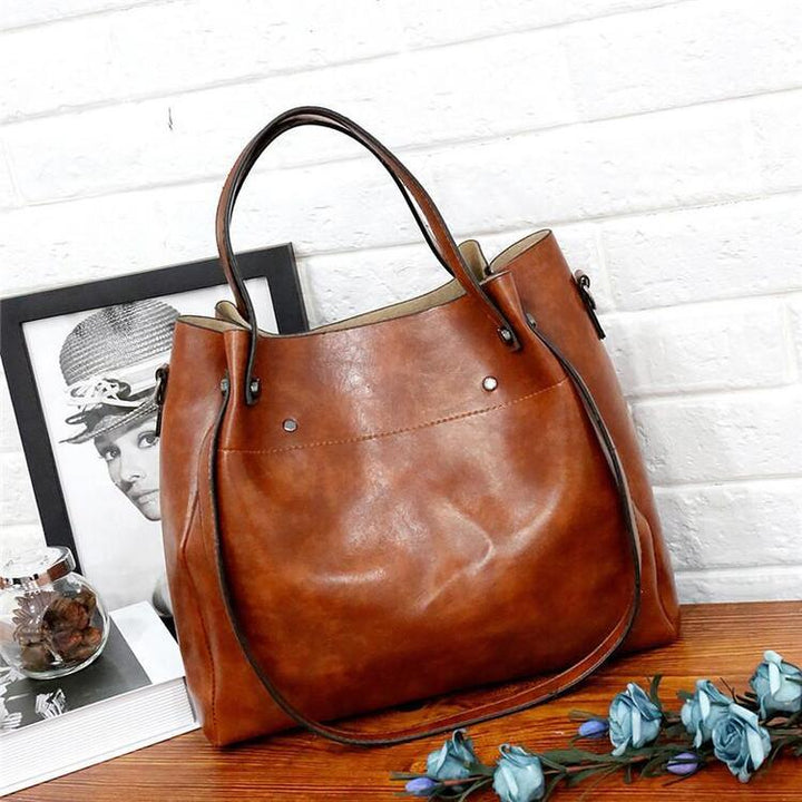 Riley™ - Ensemble de Valises Vintage Douces en 4 Pièces