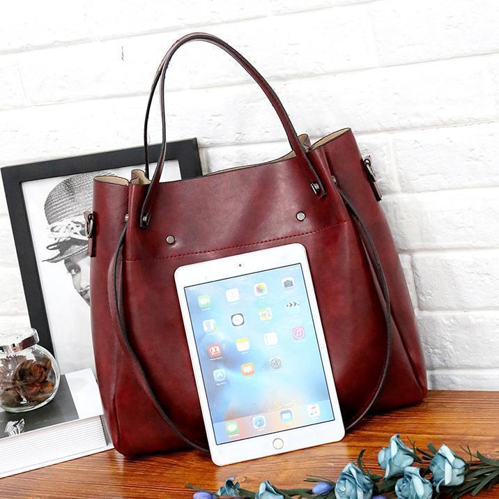 Riley™ - Ensemble de Valises Vintage Douces en 4 Pièces