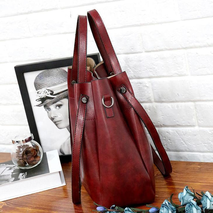 Riley™ - Ensemble de Valises Vintage Douces en 4 Pièces