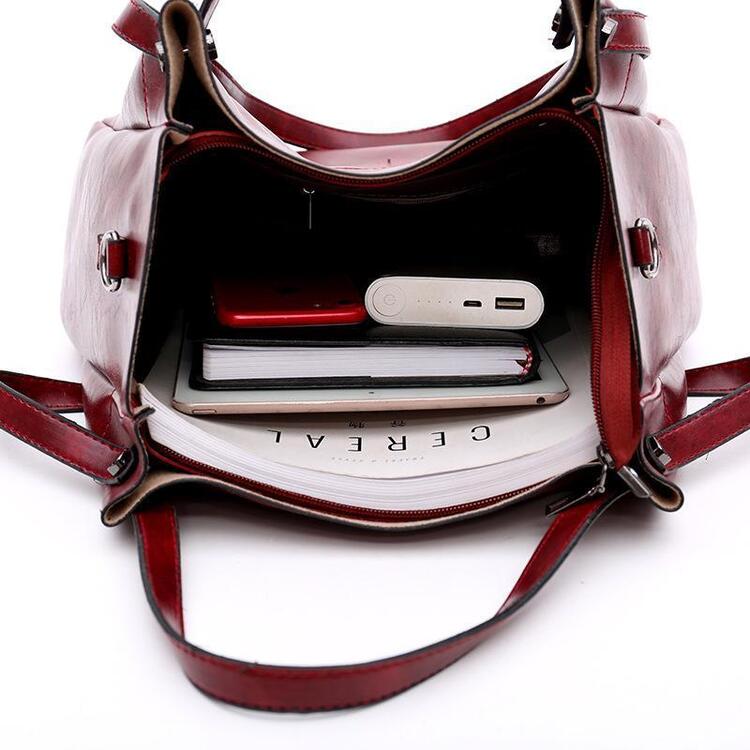 Riley™ - Ensemble de Valises Vintage Douces en 4 Pièces