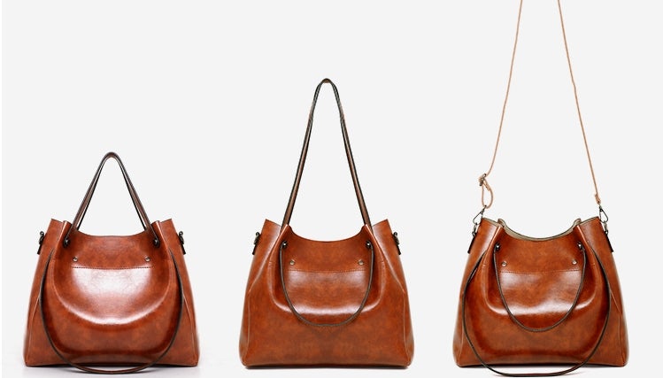 Riley™ - Ensemble de Valises Vintage Douces en 4 Pièces