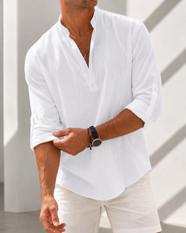 Chemise pour homme décontractée | Été, bureau et quotidien