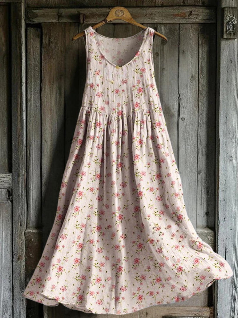 Éléonore – Robe à motif floral