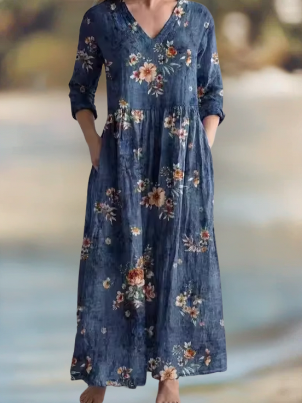 Lina | Robe Midi Quotidienne