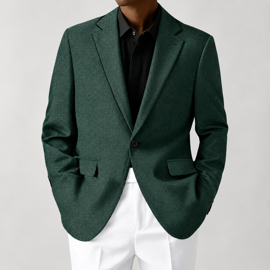 Blazer Homme Coupe Structurée Élégant – Vincent