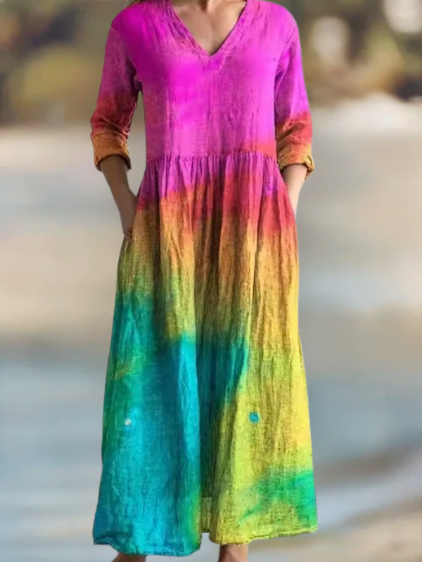 Lina | Robe Midi Quotidienne