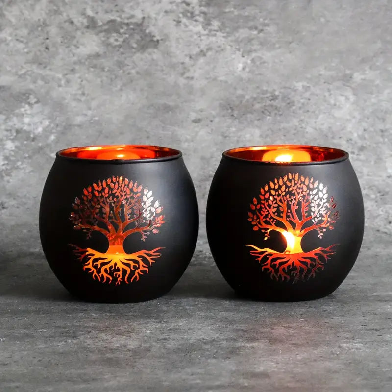 GlowRoot - Support de bougie Arbre de Vie