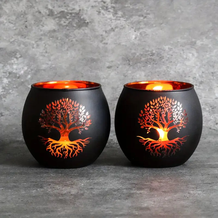 GlowRoot - Support de bougie Arbre de Vie
