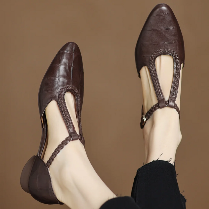Mary-Jane™| Kepa Leren Mary Janes