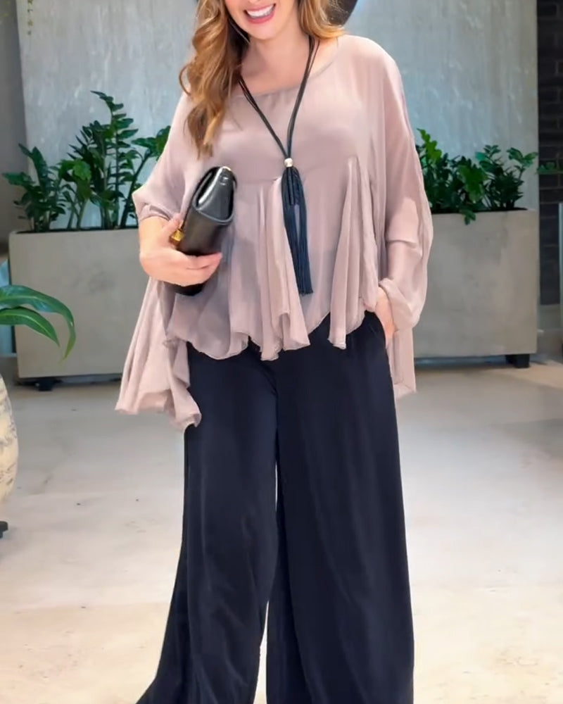 Élégante Blouse Unie