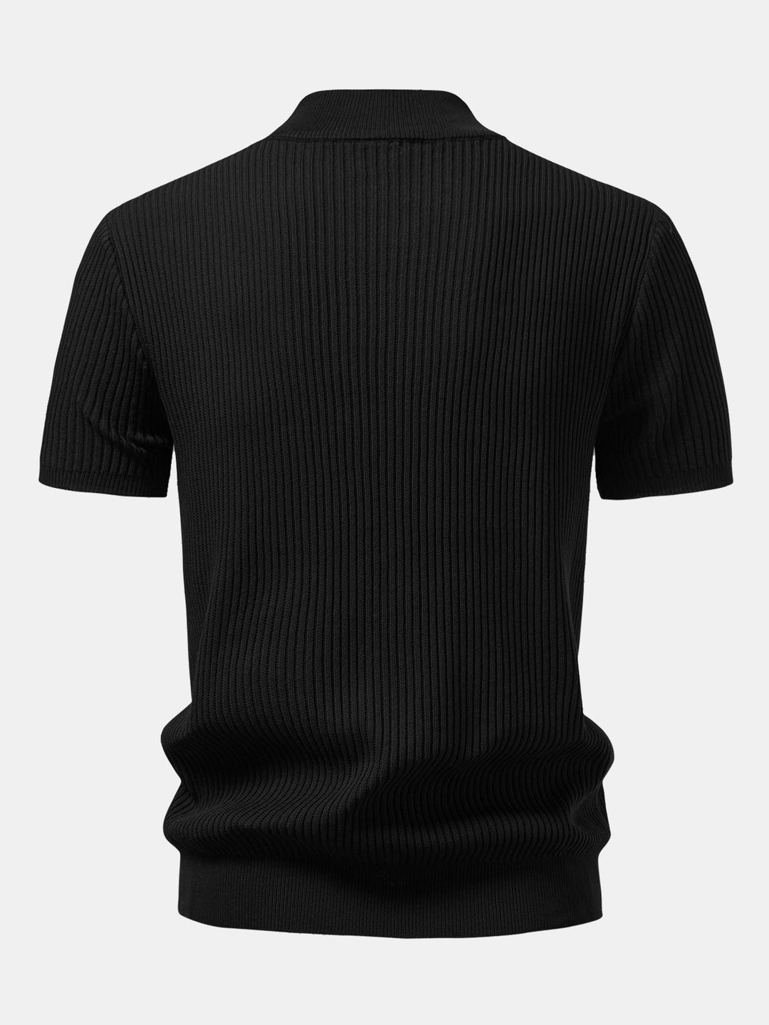 Pull Col Roulé Ridé - T-shirt Tricoté
