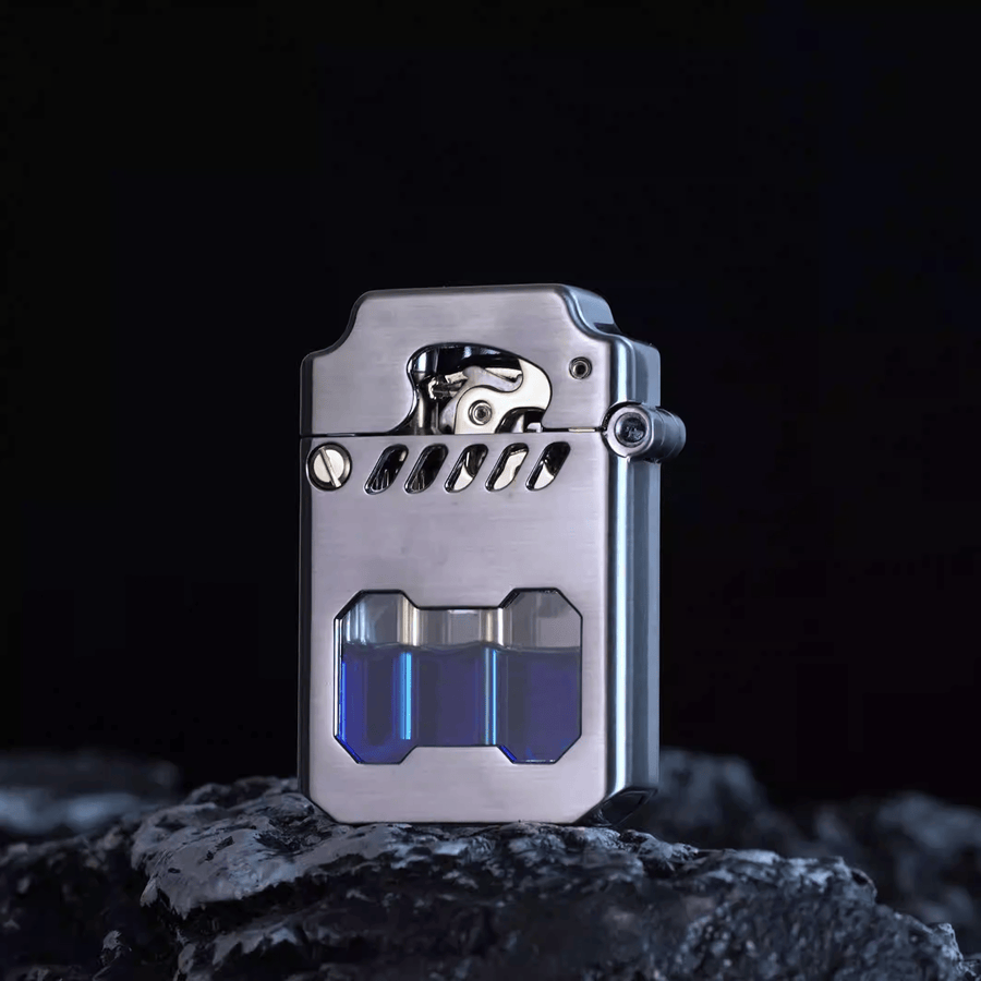 FlameMaster - Briquet en Métal Antivente Puissant