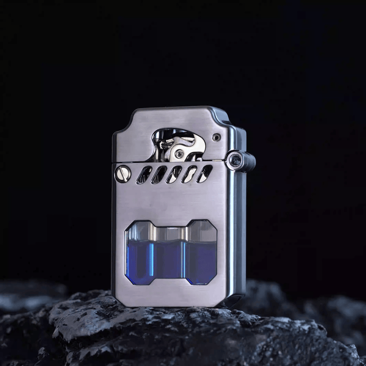 FlameMaster - Briquet en Métal Antivente Puissant