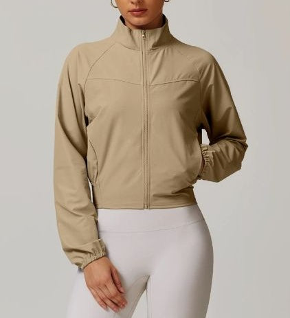 Coupe-Vent Femme Léger Capuche Fermeture Zippée – Angeline