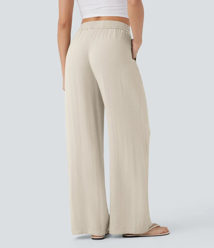Lisa | Pantalon en Lin Confortable et Aéré avec Jambes Élégantes | 1+1 Gratuit
