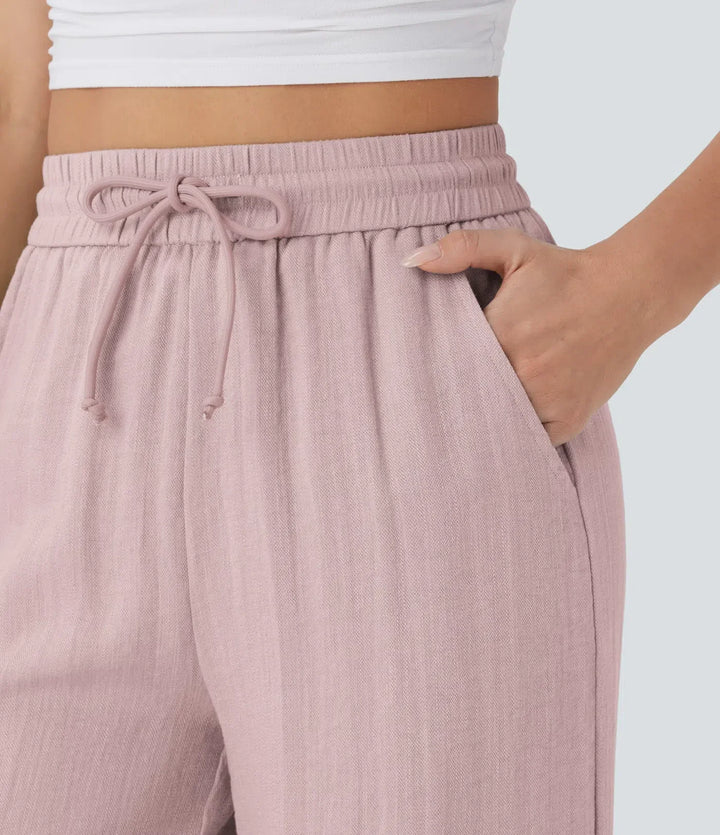 Lisa | Pantalon en Lin Confortable et Aéré avec Jambes Élégantes | 1+1 Gratuit