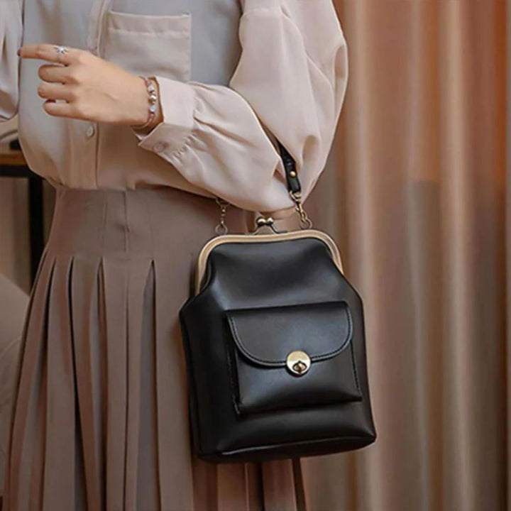 Sac Vintage à Fermeture Bascule - Essentiel Rétro Chic de Grace | Dernier jour 80% de réduction !