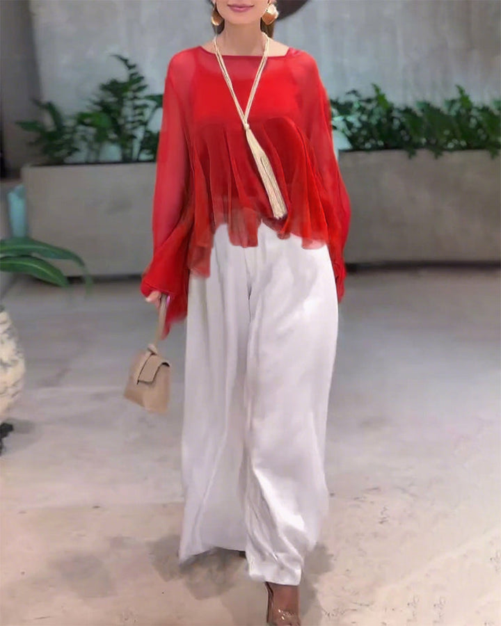 Élégante Blouse Unie