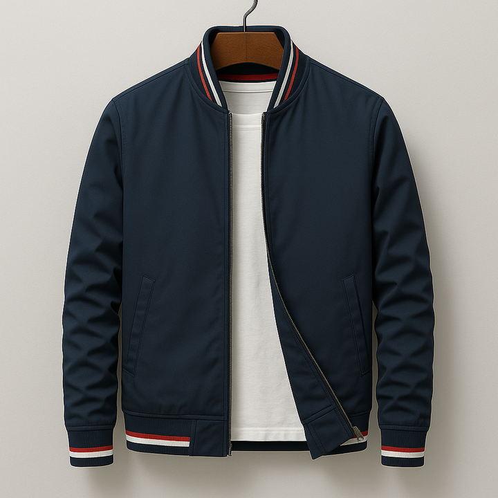 Leidsch™ | Veste bomber élégante avec rayures