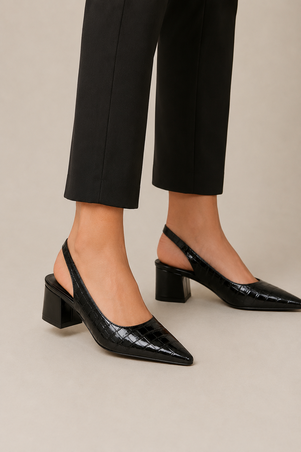Sandales à bride arrière pour femmes à talon bloc