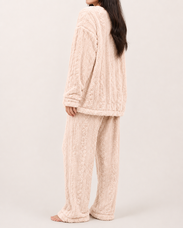 Ensemble Pyjama Femme 2 Pièces Manches Longues Coupe Confort – Ombline