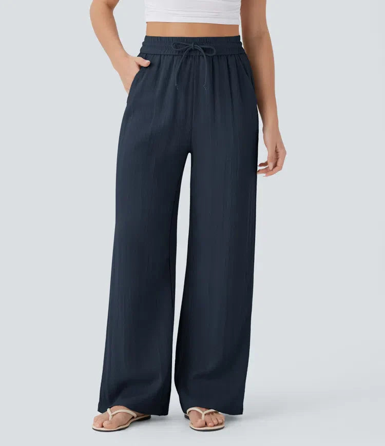 Lisa | Pantalon en Lin Confortable et Aéré avec Jambes Élégantes | 1+1 Gratuit