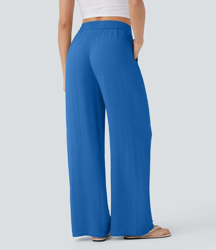 Lisa | Pantalon en Lin Confortable et Aéré avec Jambes Élégantes | 1+1 Gratuit