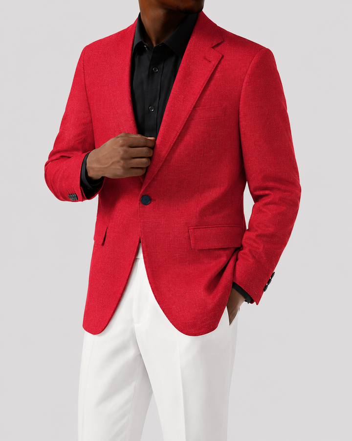 Blazer Homme Coupe Structurée Élégant – Vincent