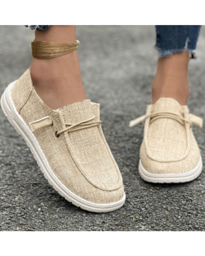 Ballerines unies à enfiler pour un style décontracté