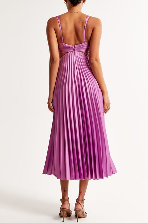 Elsa | Élégante Robe Maxi Plissée
