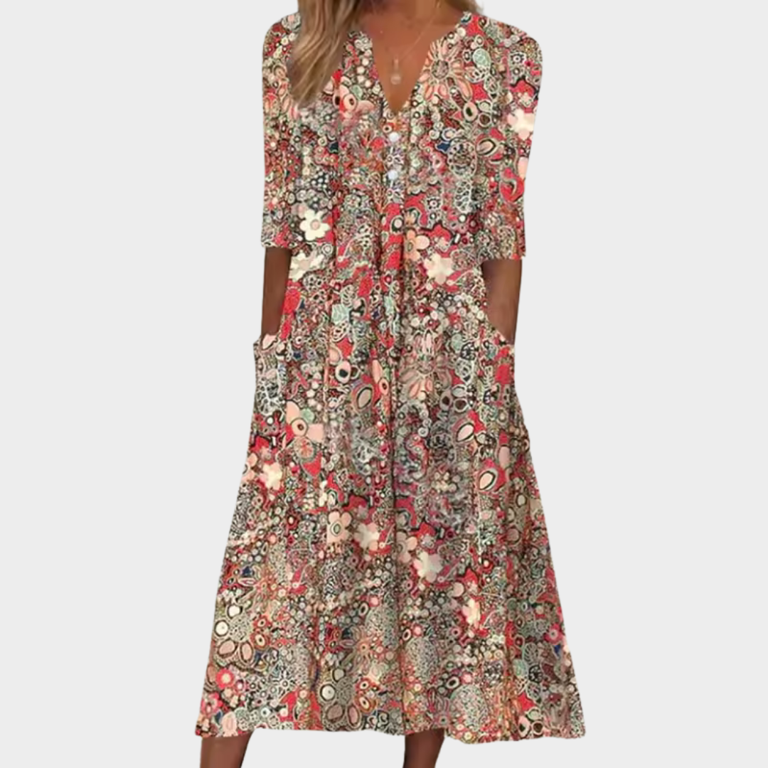 Queenie | Robe d'été Élégante