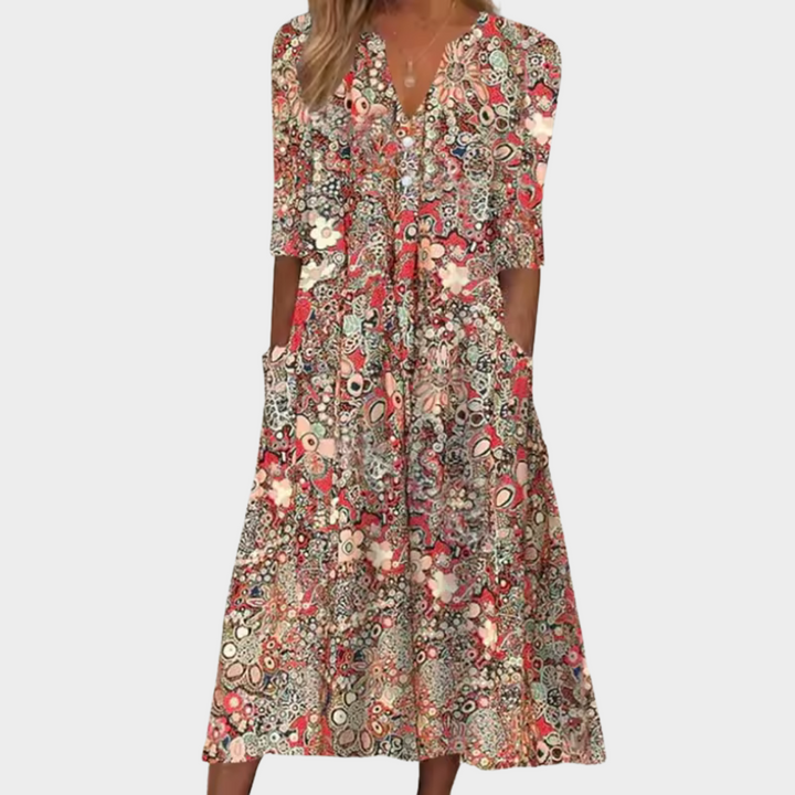 Queenie | Robe d'été Élégante