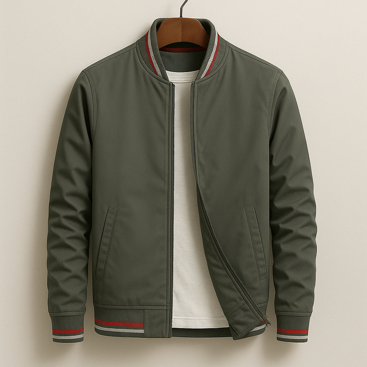 Leidsch™ | Veste bomber élégante avec rayures