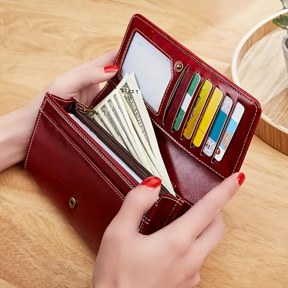 Portefeuille Bifold Eva Trendy | Dernier jour 80% de réduction !