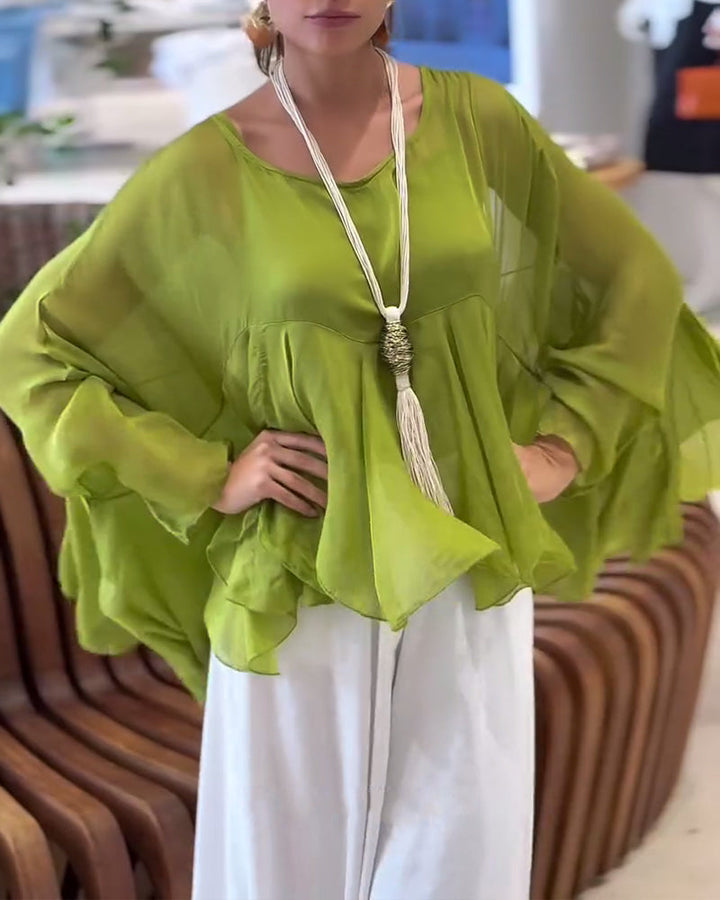 Élégante Blouse Unie