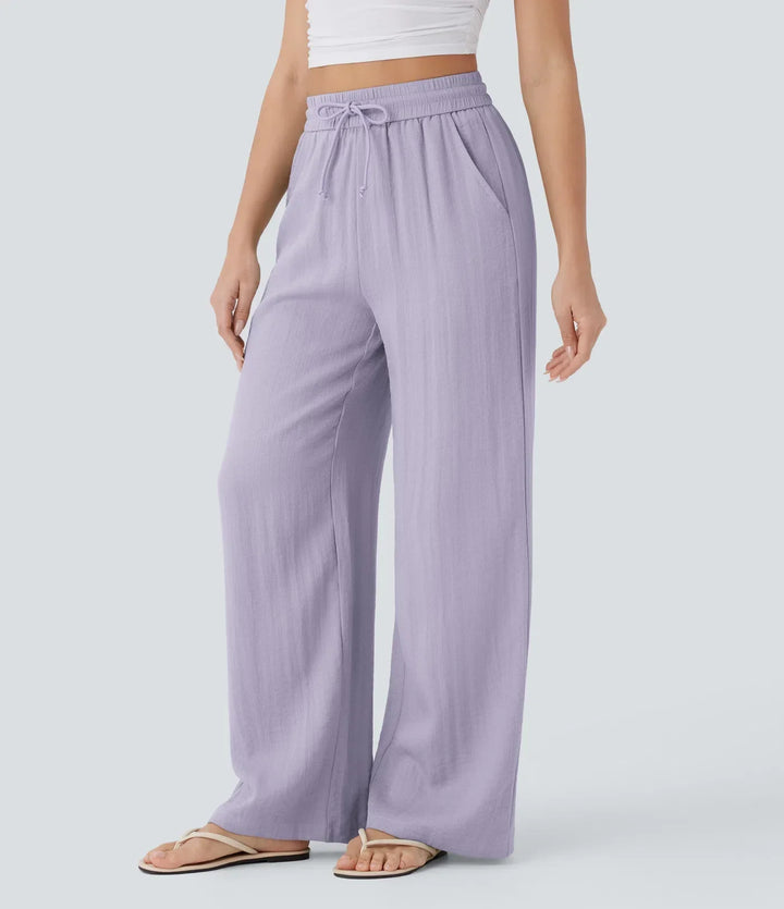 Lisa | Pantalon en Lin Confortable et Aéré avec Jambes Élégantes | 1+1 Gratuit