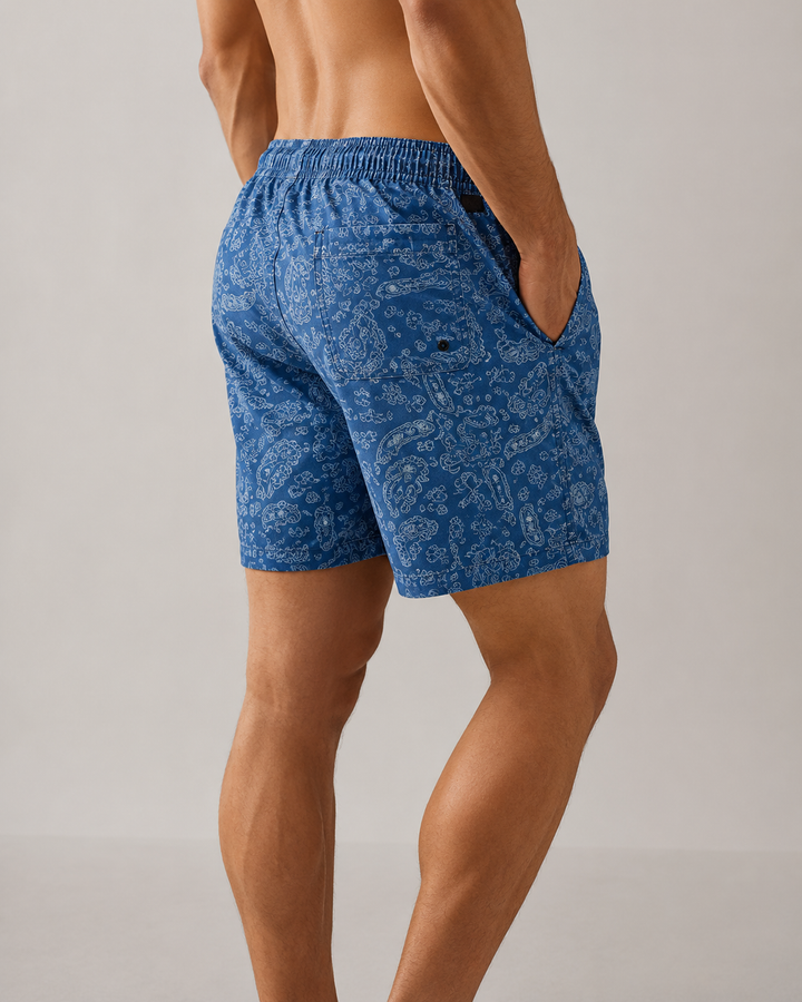 Short de bain homme coupe décontractée à séchage rapide